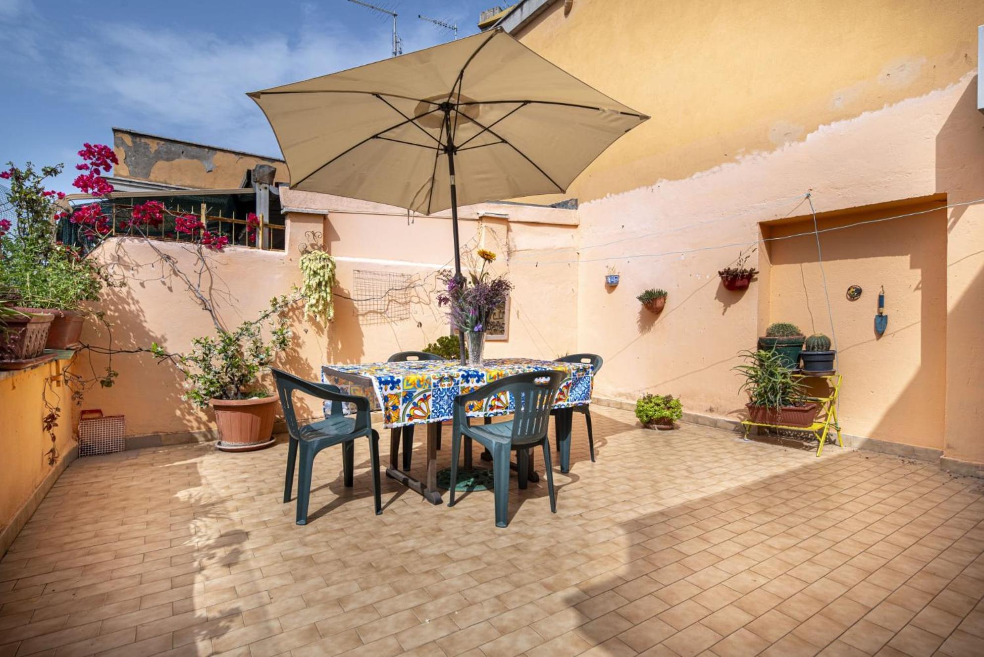 Apartament Carola'S Terrace / La Terrazza Di Carola Rzym Zewnętrze zdjęcie